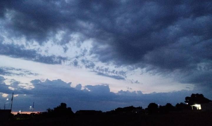 Avanço de frente fria traz chuva para Santa Helena e pode ocasionar temporal na região