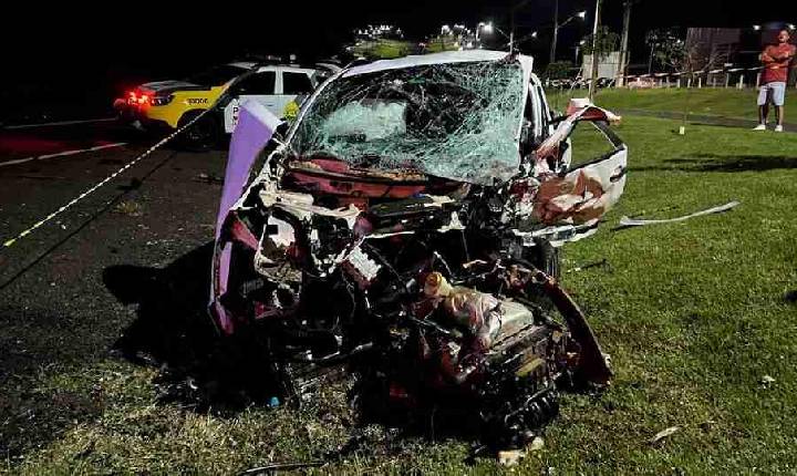 Empresário morre em grave acidente na PR-281