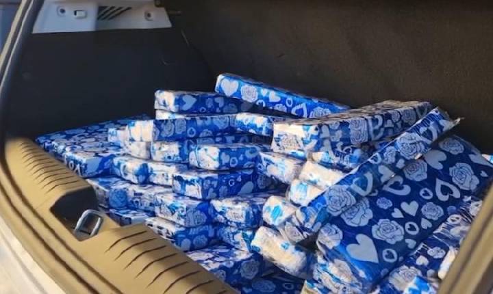 Jovem que saiu da fronteira com droga para Curitiba é preso pela PRF