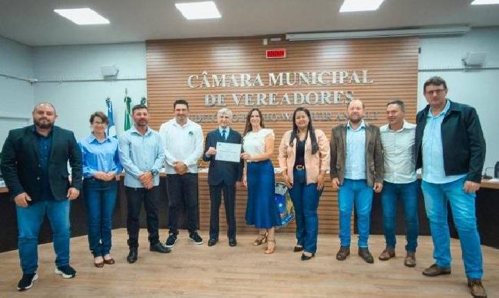 Julio Morandi é declarado Cidadão Honorário de Santa Helena