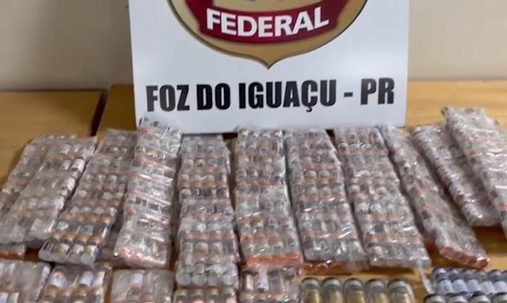 Passageiro é preso em aeroporto da região com medicamentos escondidos em mala
