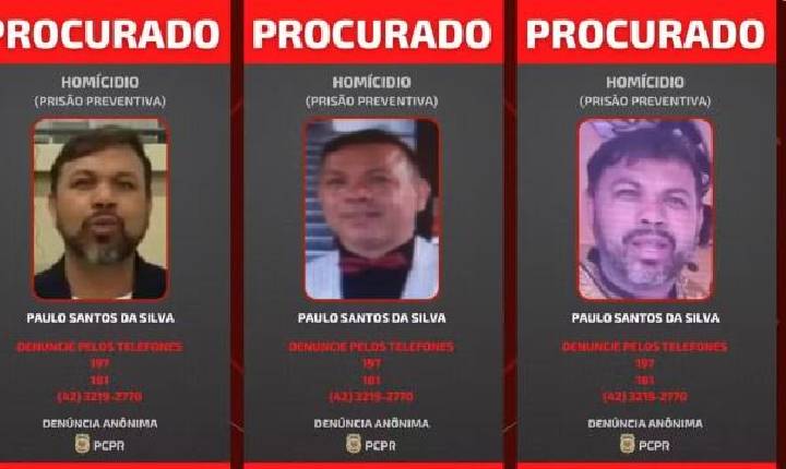 Polícia divulga fotos de pastor foragido acusado de coordenar assassinato de diretor de empresa a mando do CEO, no Paraná
