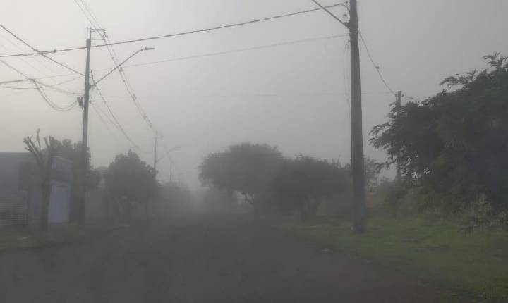 PREVISÃO DO TEMPO: Quarta-feira amanhece com neblina, mas sol deve reaparecer em Santa Helena
