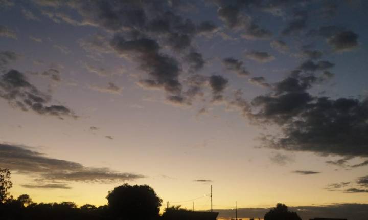 Sábado segue com sol entre nuvens e máxima de 26°C em Santa Helena