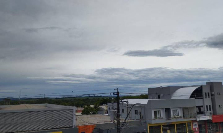 Sexta-feira com céu nublado e temperaturas amenas em Santa Helena