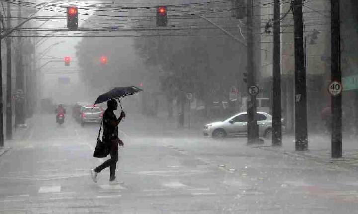 Simepar divulga acumulado de chuva no Paraná; Santa Helena está entre as cidades com maior volume registrado