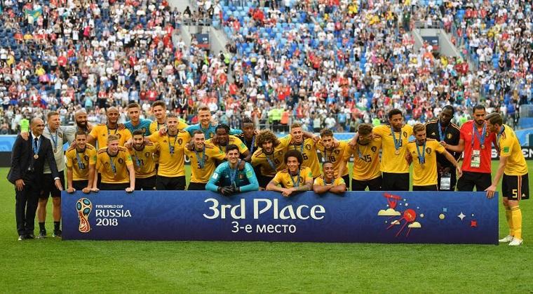 Bélgica bate Inglaterra, fica em 3º e alcança melhor campanha na história da Copa