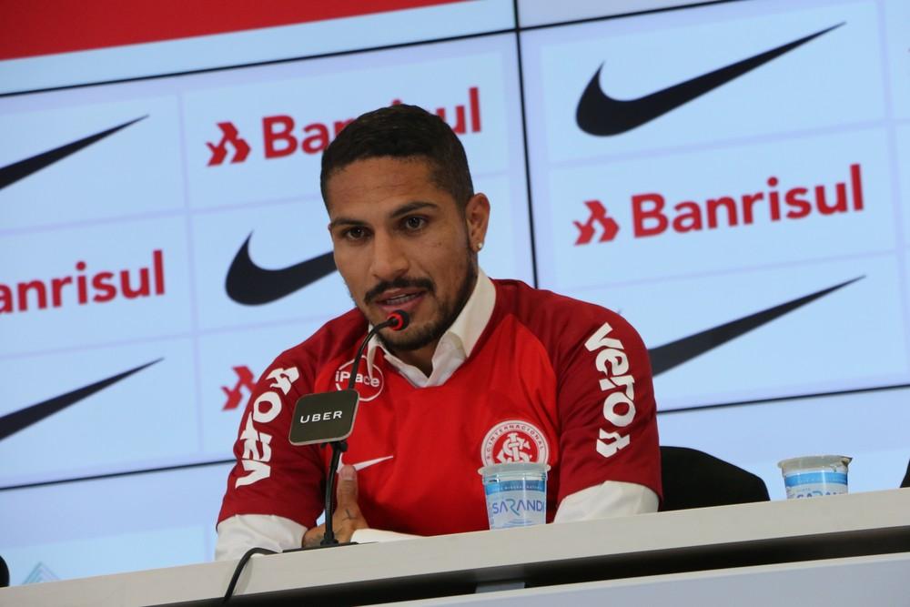 Recém contratado pelo Inter, Guerrero não jogará mais em 2018