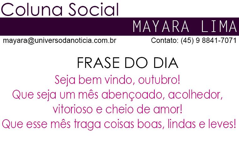 BEM VINDO OUTUBRO