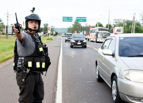 Paraguai passa a cobrar “multa eletrônica” para evitar propina nas rodovias