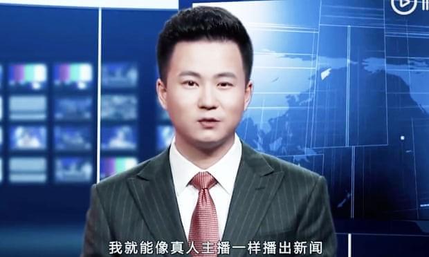 Televisão na China terá jornal com âncoras criados digitalmente