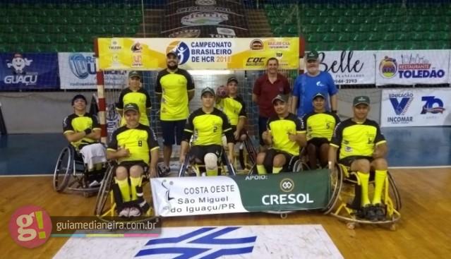 Equipe de handebol em cadeira de rodas de São Miguel tem convocados para Seleção Brasileira