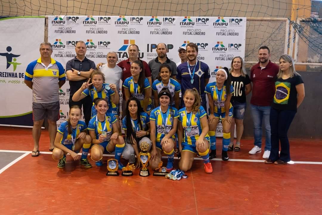 Futsal Feminino de Santa Helena é campeão da Copa Lindeiros