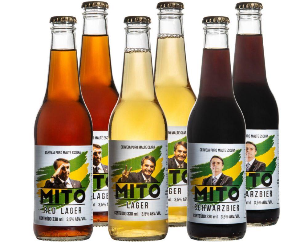 Cervejaria gaúcha lança cerveja Mito, criada em homenagem a Jair Bolsonaro