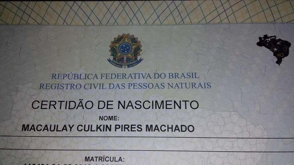 Pai registra filho como 'Macaulay Culkin' em homenagem ao ator; 'Família não sabe falar o nome', diz mãe