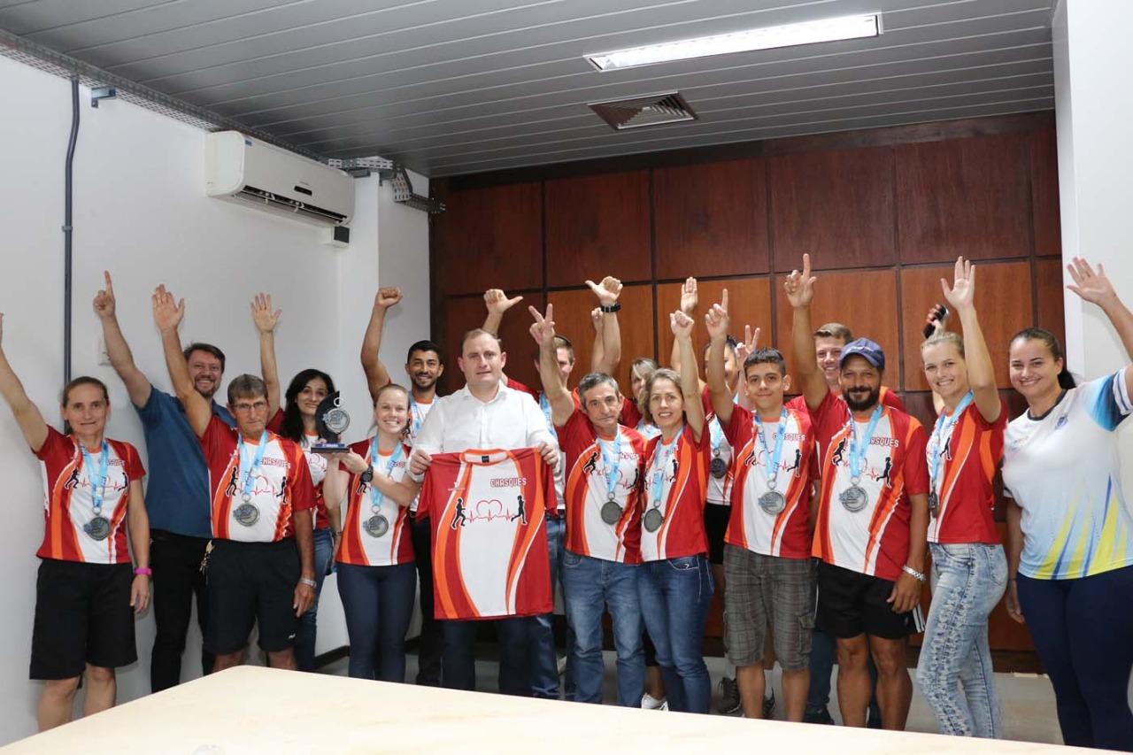 Equipe Santa-helenense é vice campeã de corrida em Toledo