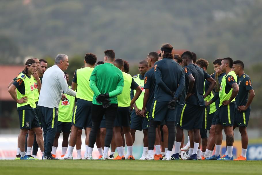 Seleção brasileira inicia preparação para a Copa América