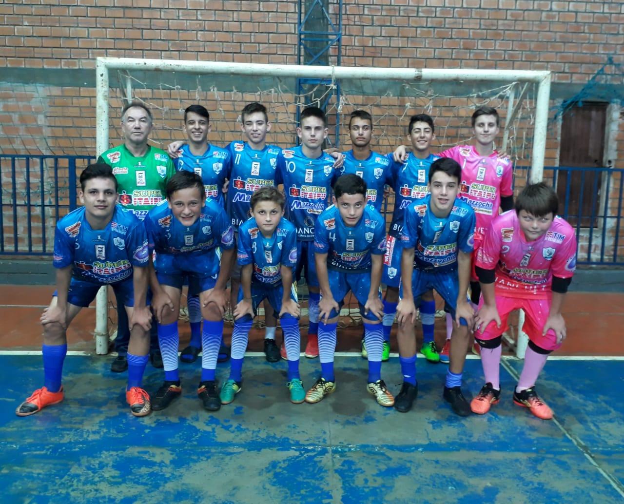 Futsal masculino de Santa Helena está entre as melhores da fase regional dos Jep's
