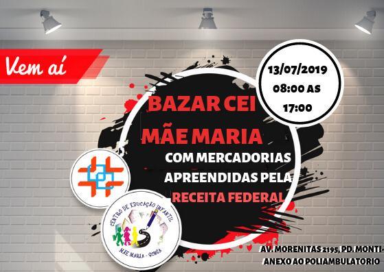 Entidade em Foz promove bazar de mercadorias apreendidas pela Receita Federal neste sábado
