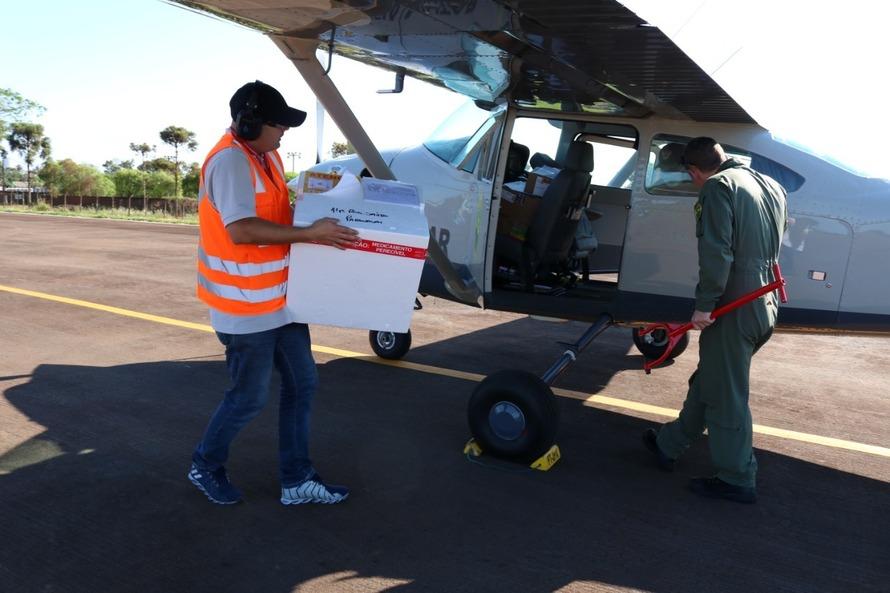 Aeronaves do Governo já coletaram 1.457 amostras para testes de coronavírus
