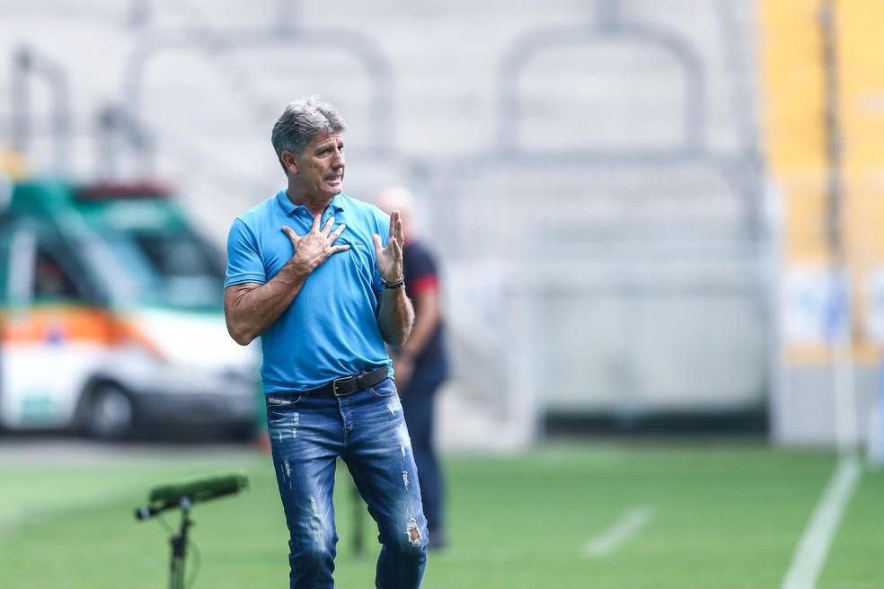 Grêmio marca volta de Renato Gaúcho para retomada dos treinos coletivos