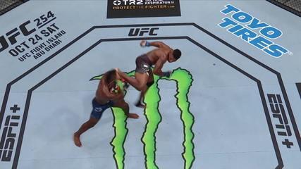 Americano solta chute rodado e aplica um dos nocautes mais bonitos da história do UFC