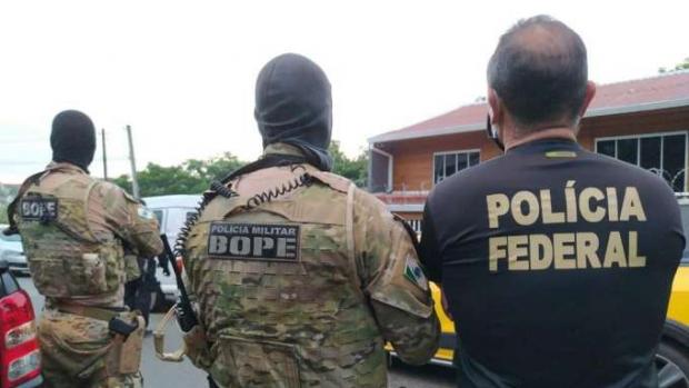 PF e PM combatem organização criminosa especializada em roubo a bancos