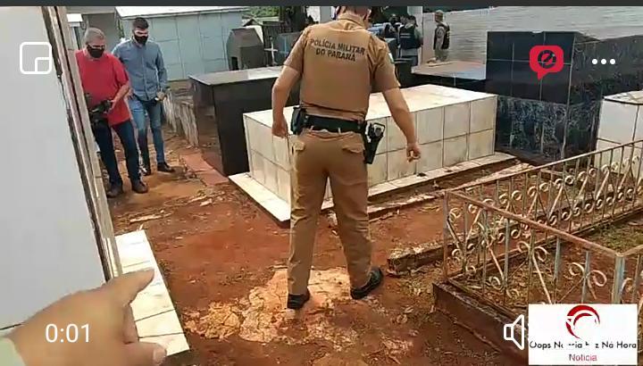 Em Foz do Iguaçu, rapaz é assassinado dentro de cemitério ao participar de enterro de vítima de homicídio
