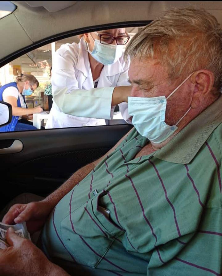 790 idosos foram vacinados contra o coronavirus nesta quinta-feira (25), em Santa Helena