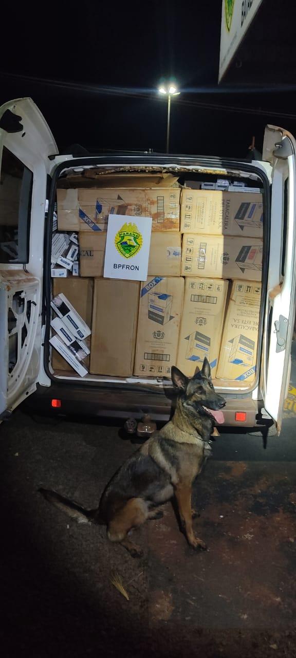 Carro carregado com contrabando é apreendido em Pato Bragado