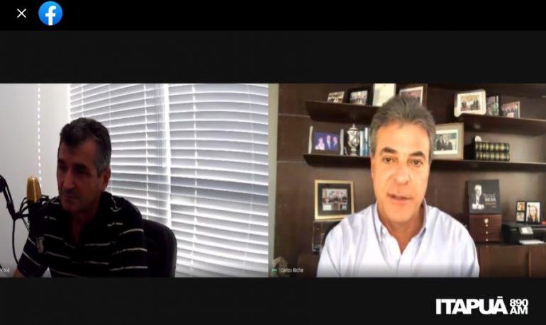 Ex-governador Beto Richa quebra silêncio e concede entrevista após dois anos. Será candidato em 2022?