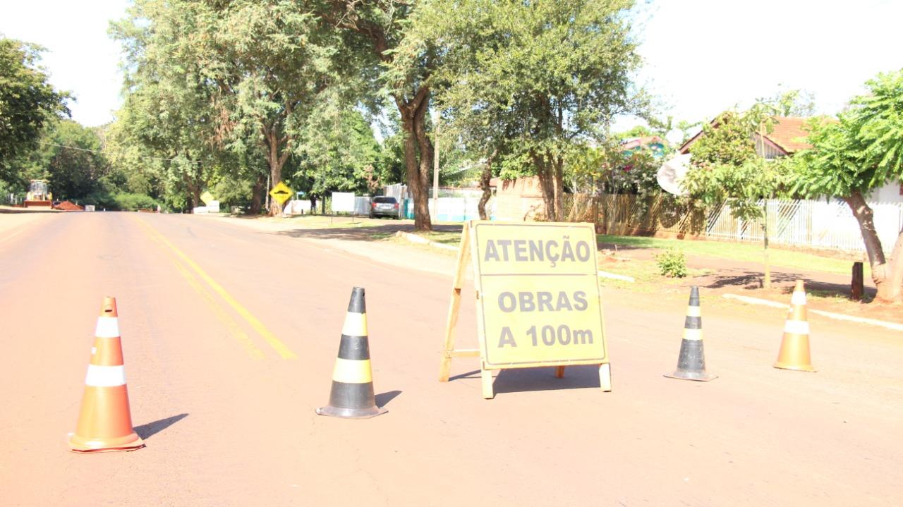 Iniciada obra de revitalização da Rua Ângelo Cattani