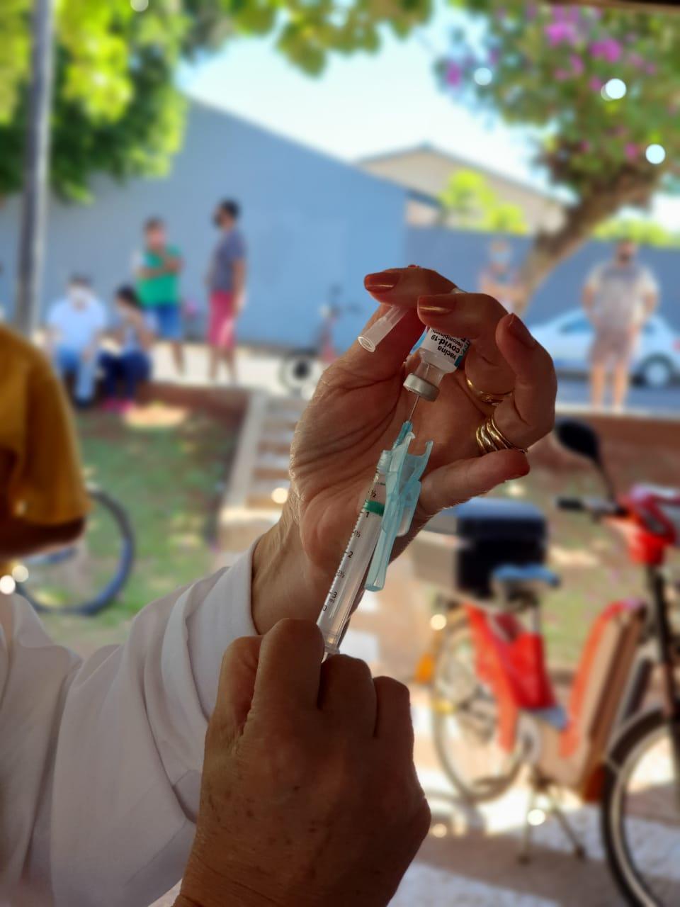 Mais 1.418 doses de vacina contra o coronavirus são aplicadas em Santa Helena