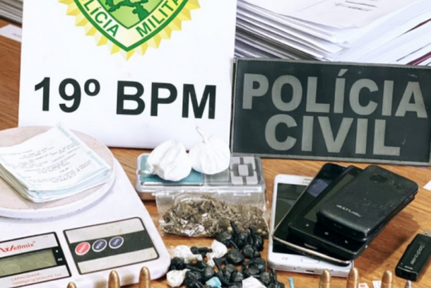 Polícia Civil e Polícia Militar cumprem mandado de prisão em Santa Helena