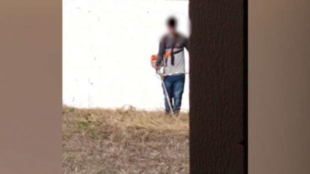 Alunos são colocados para roçar lote de colégio e gera polêmica em Cascavel