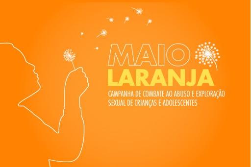 Maio Laranja terá programação ampla pelas redes sociais e imprensa