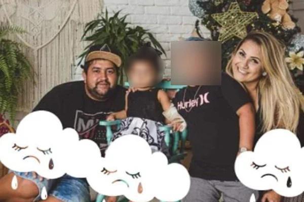 Pai, mãe e filha de 2 anos são mortos a tiros dentro de casa; menino de 5 anos escapou