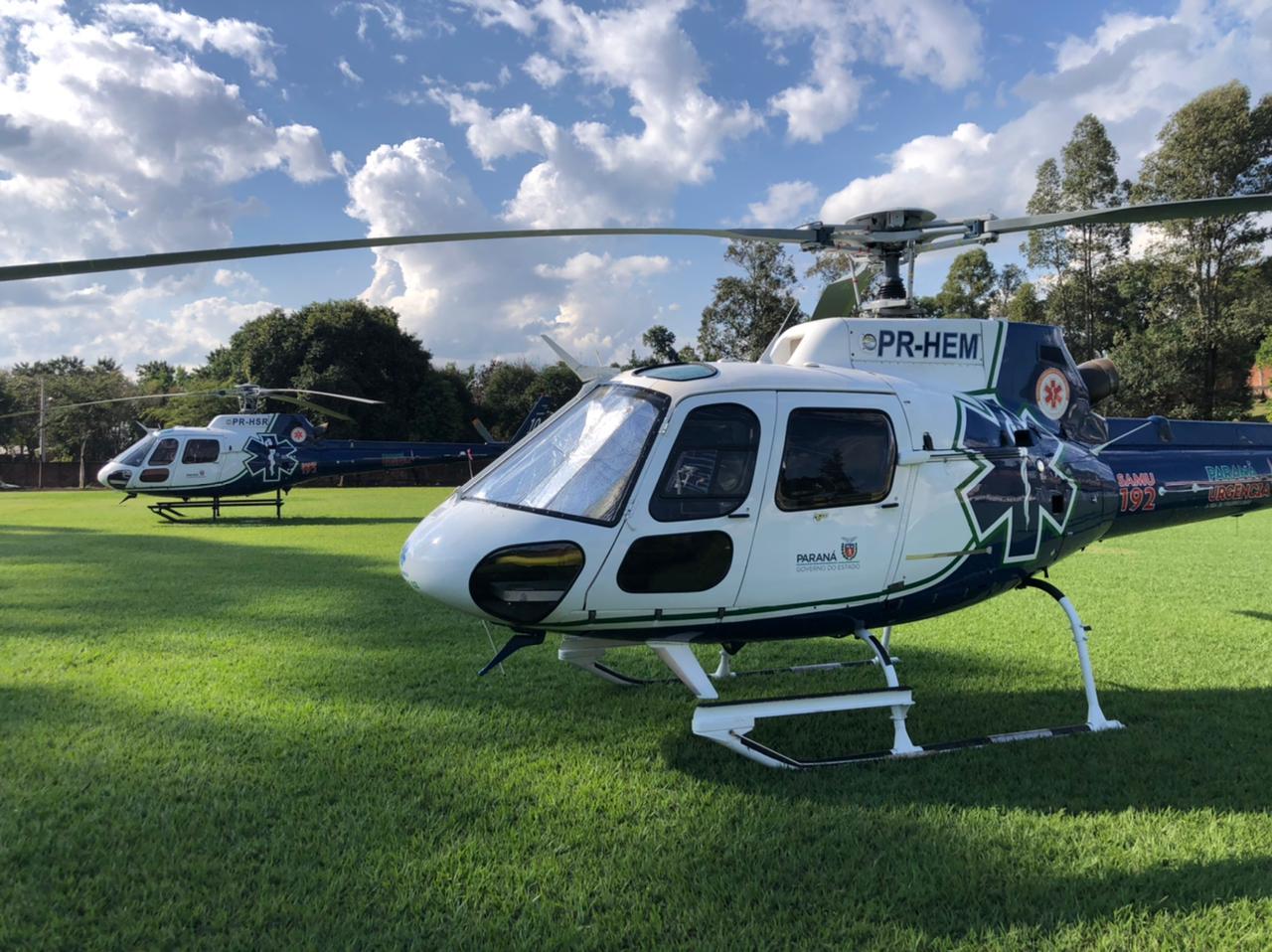 Grave acidente em Ubiratã mobiliza aeromédicos de Cascavel e Maringá