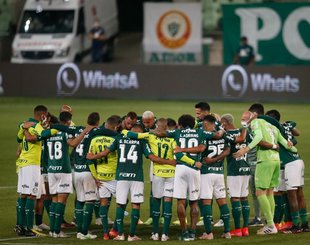 Palmeiras faz corrente por título e não descarta nem Lucas Lima: 