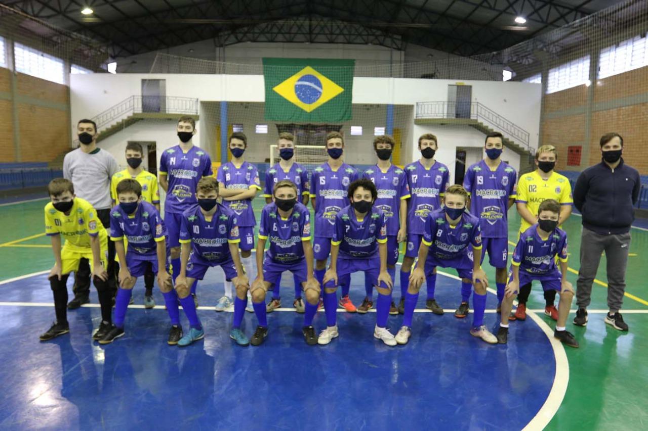 Pela primeira vez, Sub-15 de Santa Helena participa do Paranaense de Futsal