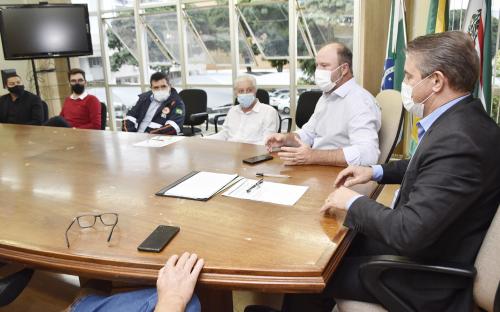 Prefeito e secretário de Saúde de São Pedro participam de reunião sobre atendimentos à pacientes com Covid-19