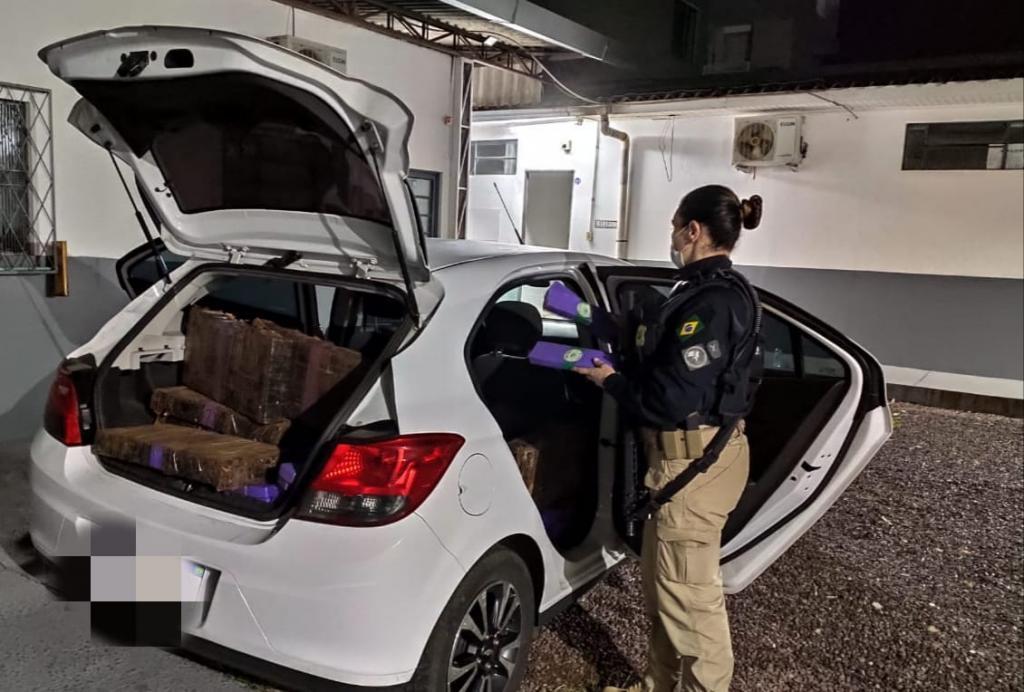 Polícia Rodoviária Federal prende traficante tentando se esconder em motel
