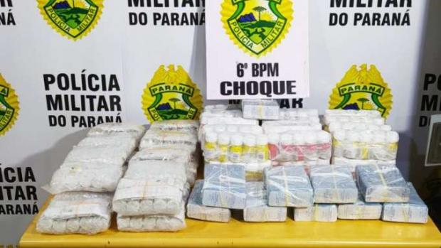 Choque prende homem com anabolizantes em Rodoviária de Cascavel