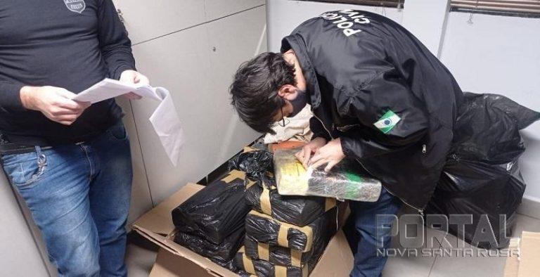 Polícia Civil apreende 200 Kg de maconha durante investigação na região