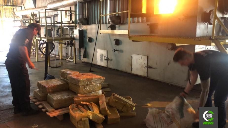 Polícia Civil incinera 1,5 tonelada de drogas apreendidas em Santa Helena