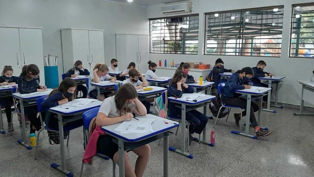 Estudantes dos 5º Anos da Rede Pública Municipal de Ensino participam  da Prova Paraná 2021
