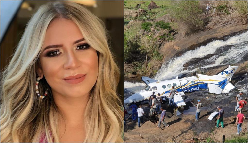 Cantora Marília Mendonça morre em queda de avião no interior de MG