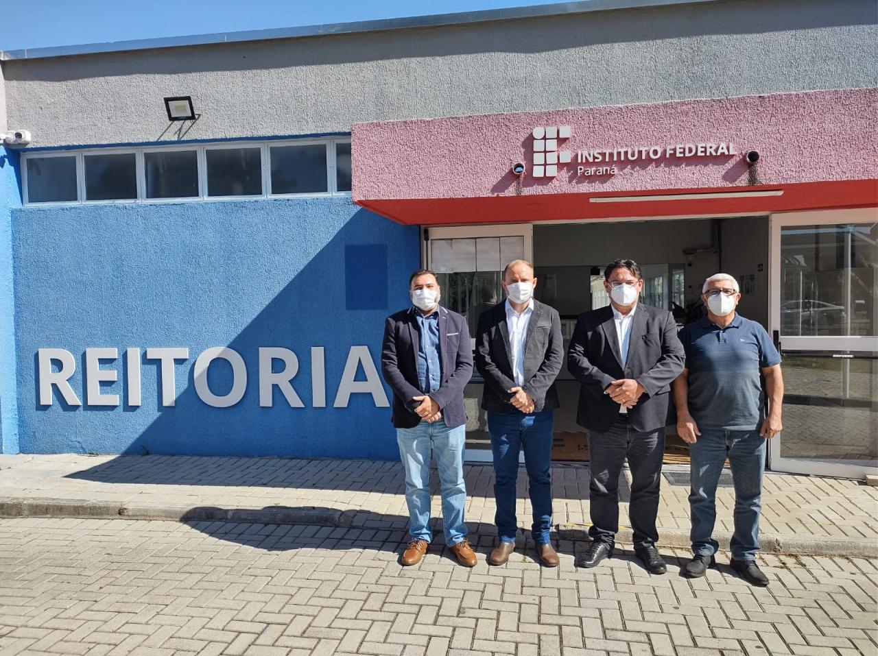 Prefeito Zado se reúne com Reitor do IFPR visando a implantação de um Campus em Santa Helena
