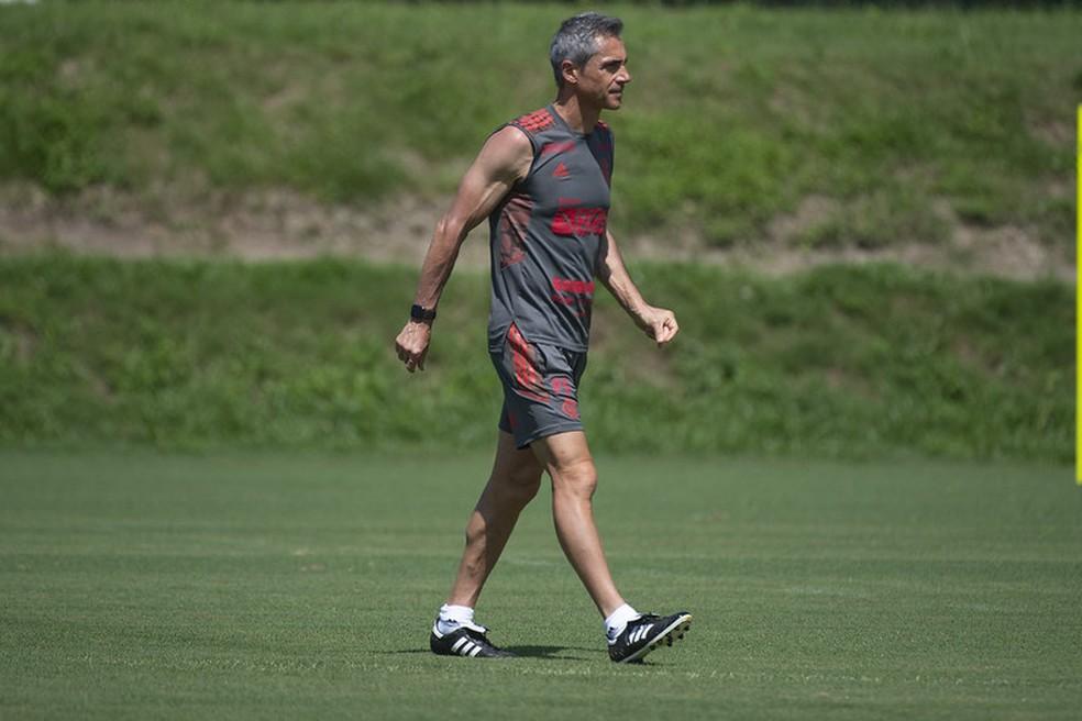 Paulo Sousa troca treino da tarde de sexta por churrasco de confraternização no Fla