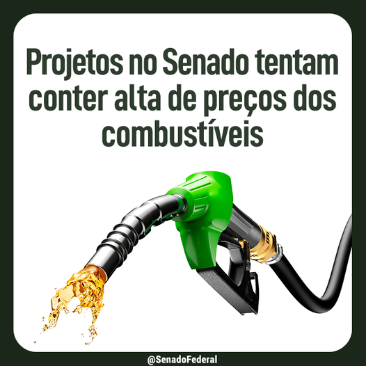 Senadores criticam reajustes nos combustíveis e defendem projetos para conter preços